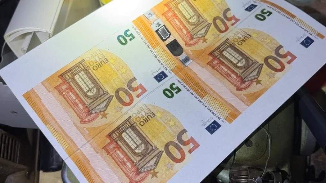Разбиха високотехнологична печатница за фалшиви евро в Софийско: Трима рецидивисти с обвинения