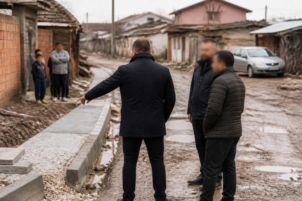Кметът на район „Източен“ обеща проверка за постройка на тротоар в „Столипиново“