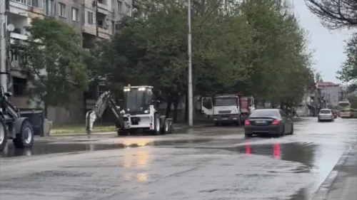 Нова ВиК авария в Пловдив на същото място: Квартали остават без вода на 1 май