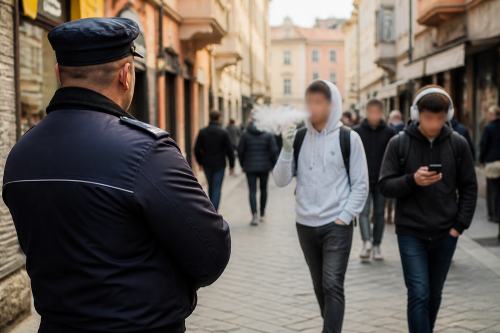 МВР затяга мерките в Пловдив: забрана за вейпове и слушалки