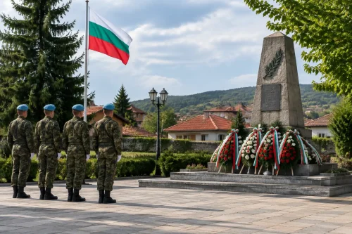 Село Климент отбеляза Независимостта с военен ритуал