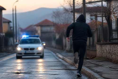 Шофьор с БМВ в Асеновград бяга пеша след гонка с полицията