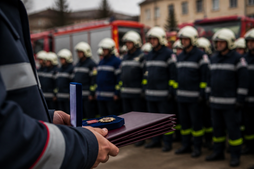 Над 80 пожарникари в Пловдив получиха отличия за годината