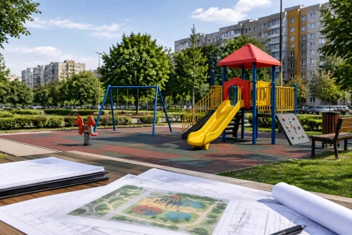 Район „Тракия“ в Пловдив готви 7 детски площадки за 2027 г.