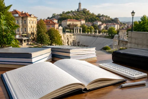 Орхан Мурад обедини Пловдив за брайлови книжки