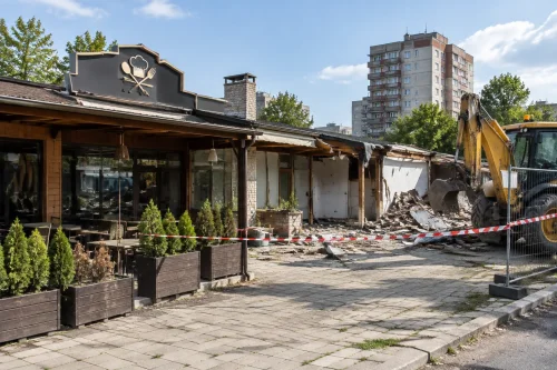 Пловдив премахва незаконни постройки край ресторант „При Румен“
