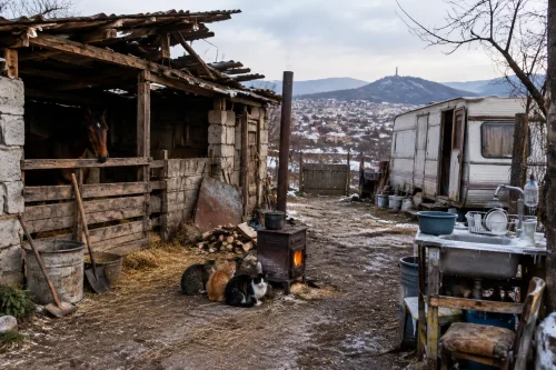 91-годишна от Красново живее трета година в конски обор
