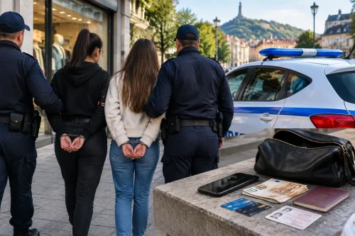 Полицията в Пловдив задържа две жени за кражба в магазин