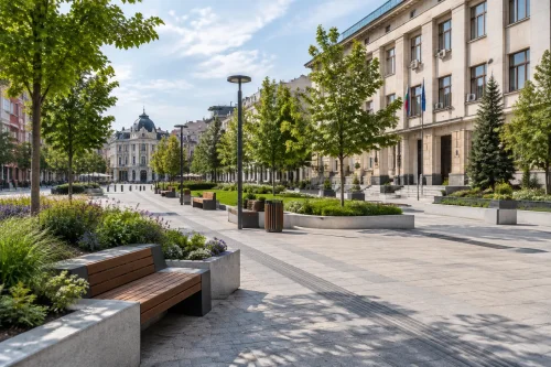 Пловдив разширява пешеходната зона край площад „Централен“