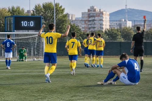 Марица разби Спартак с 10:0 и излезе първа
