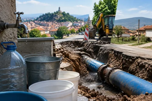 ВиК аварии оставиха без вода квартали в Пловдив и селата Белозем и Бегово