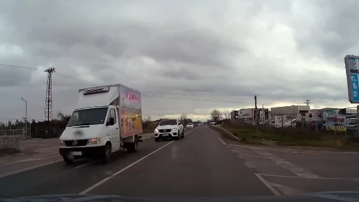 Руска рулетка на Околовръстното на Пловдив
