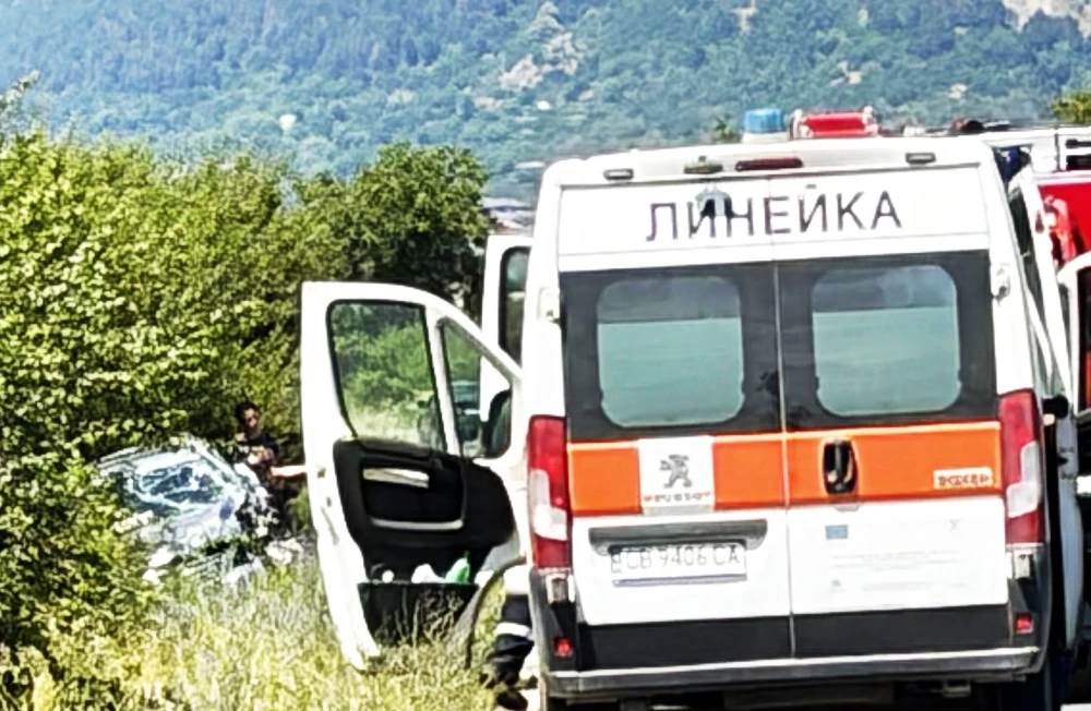 Тежка катастрофа на пътя Карлово- Пловдив