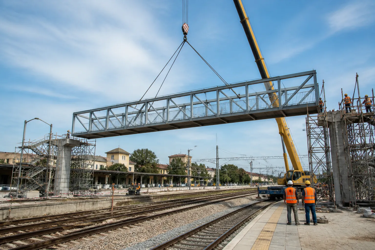 Пловдив монтира пасарелка над линиите до Централна гара