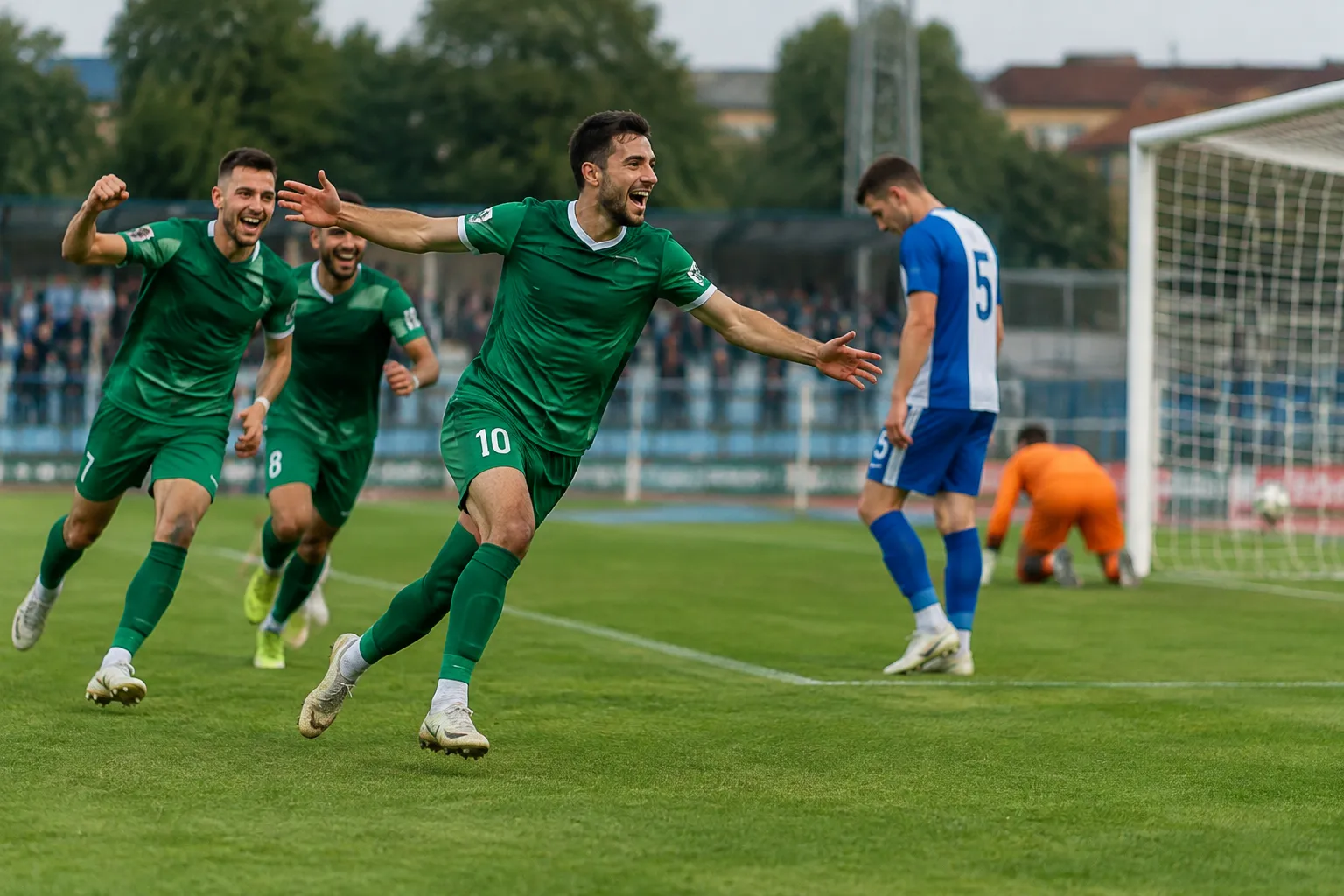 Гигант (Съединение) победи Спартак (Пловдив) с 4:1