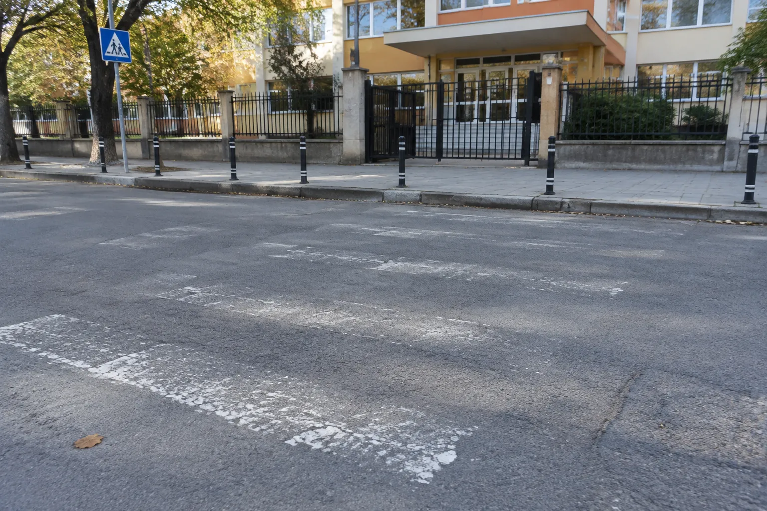 Пловдив започна учебната година с изтрити зебри пред училища