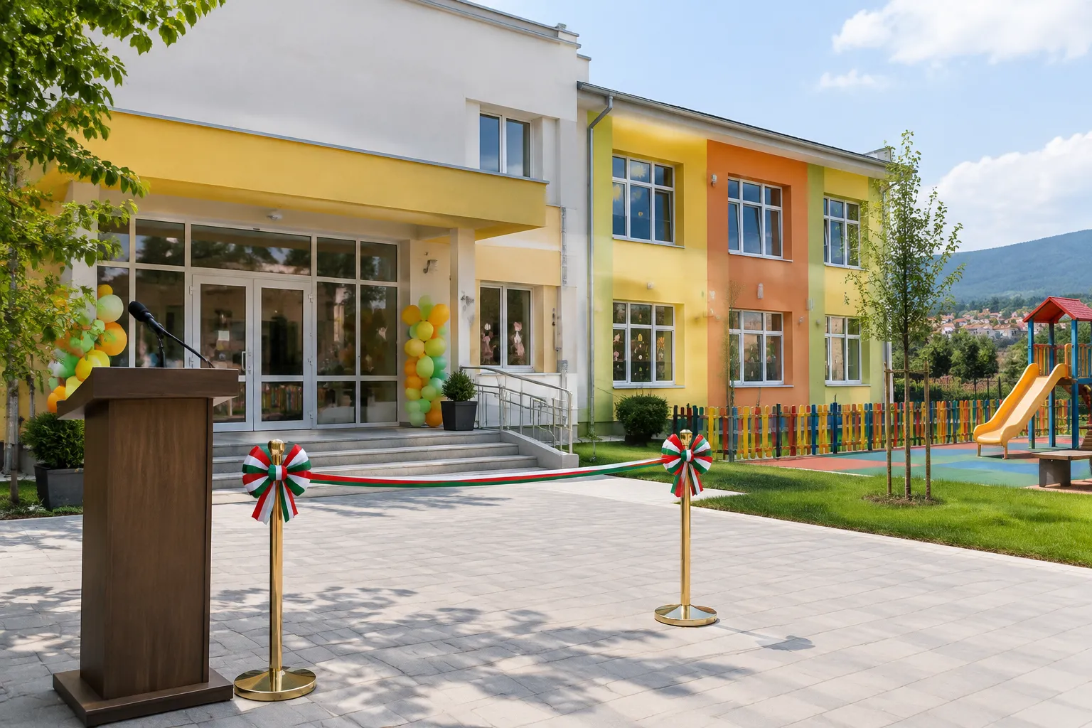 Министър Георги Вълчев дава старт на нов корпус на ДГ „Веселушка“ в Марково