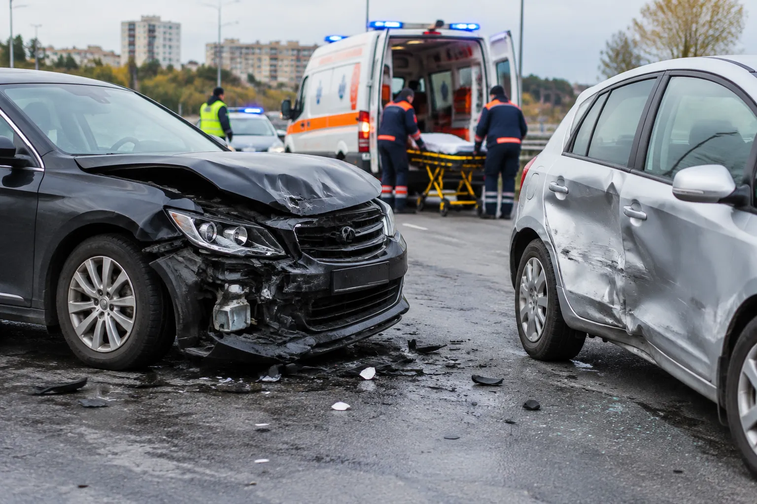 Двама са в болница след две катастрофи в Пловдив