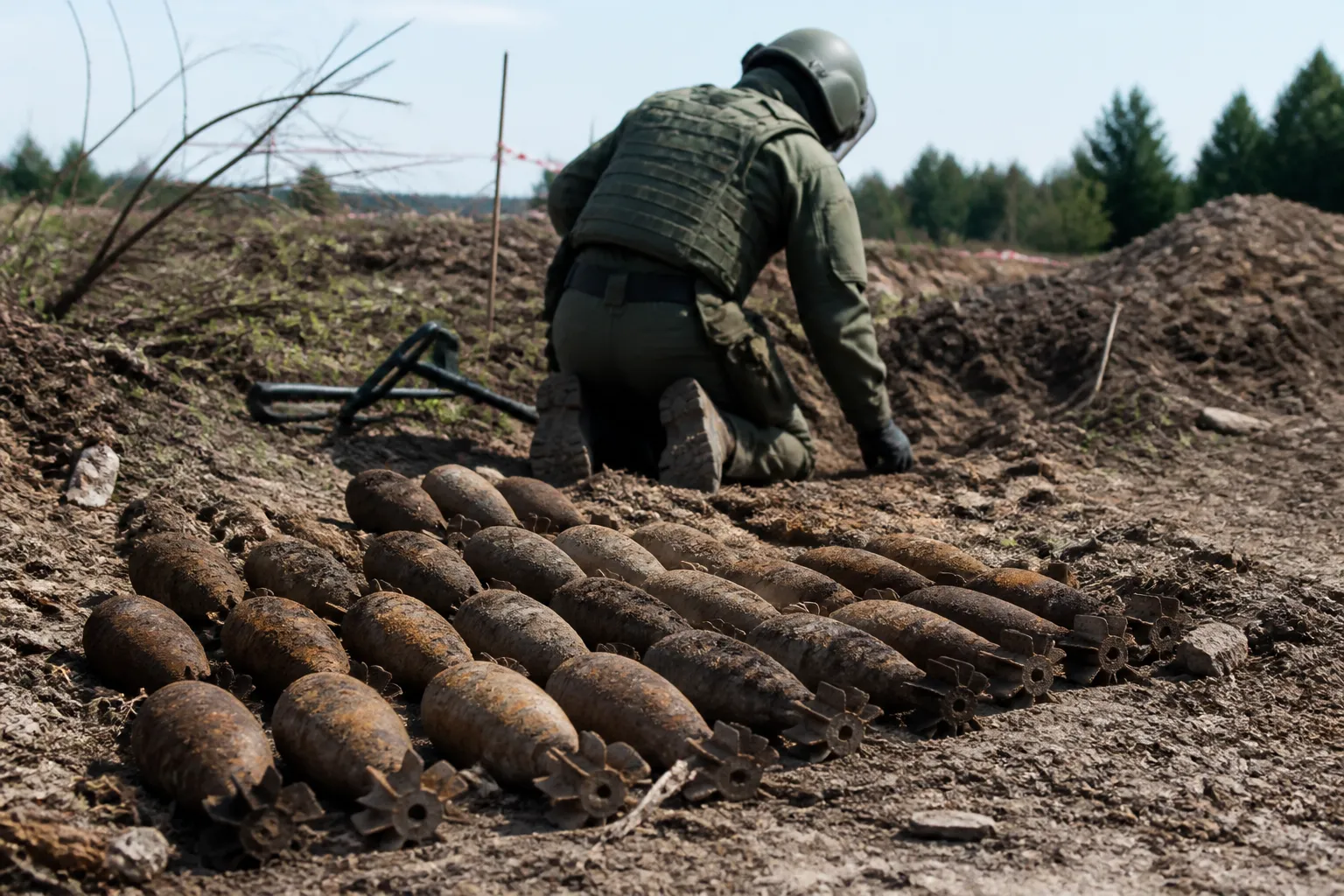 Армията прочисти района около „ЕМКО“: 60 невзривени боеприпаса