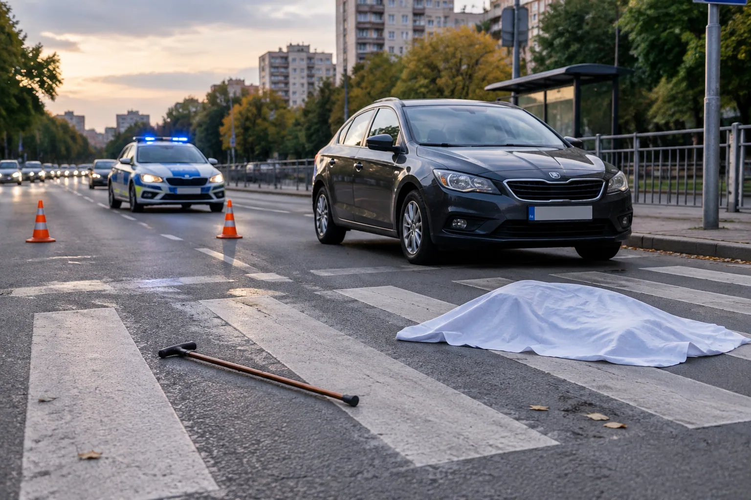78-годишна жена почина след удар на пешеходна пътека в Пловдив