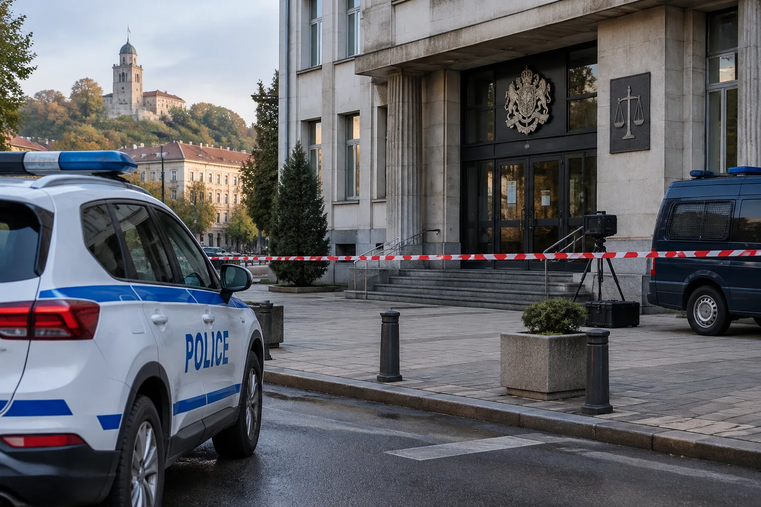 Сигнали за бомба в Пловдив изведоха служители от прокуратурата