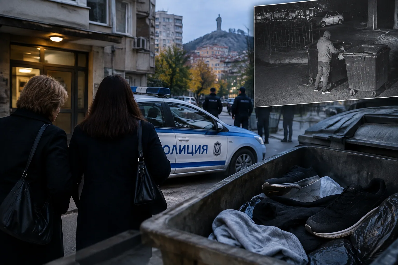 Пловдивската полиция разпитва майката и сестрата на Славчо Мегеров