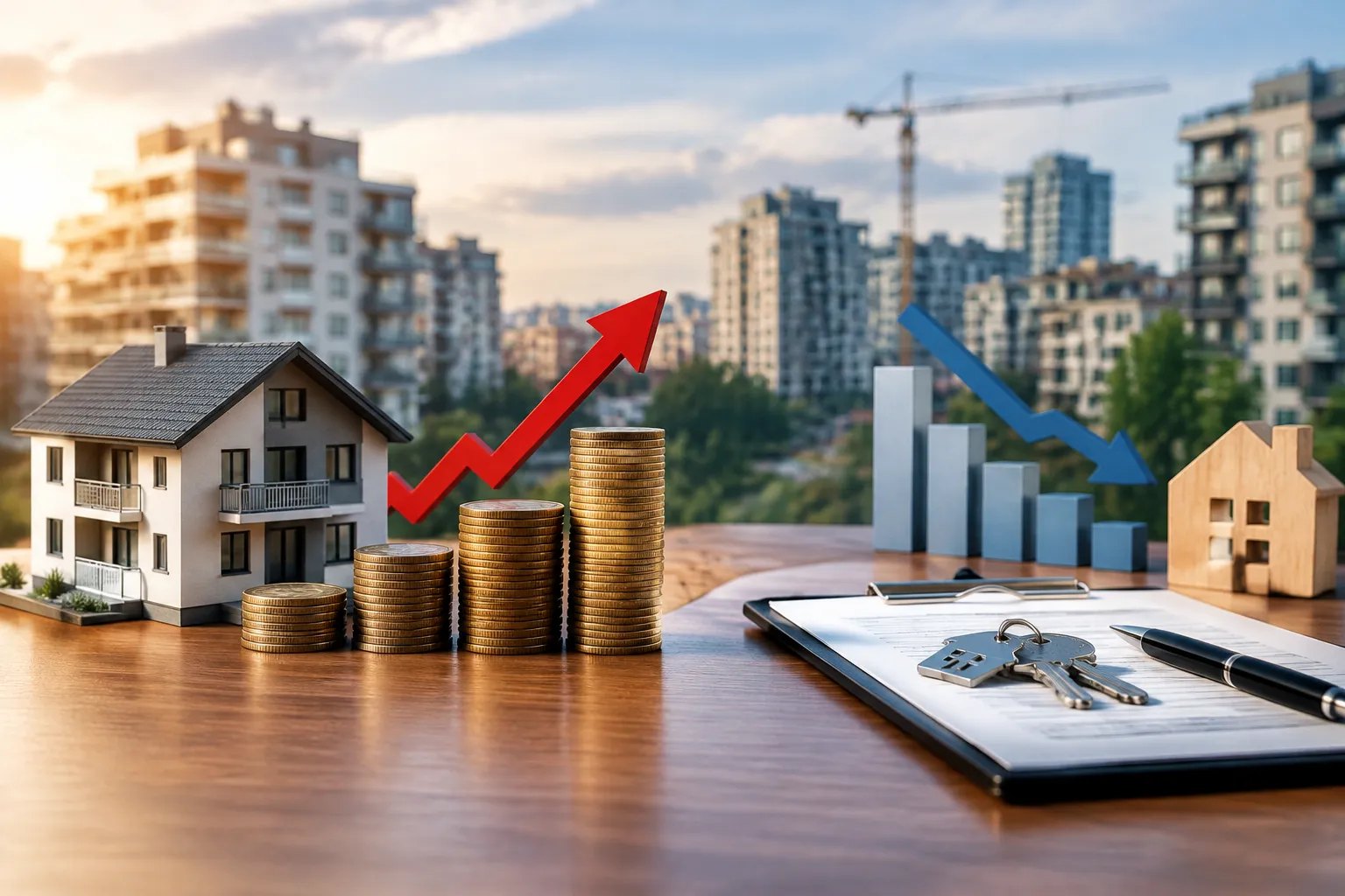 НСИ: Жилищата поскъпват с 15,5%, сделките падат с 18,1%