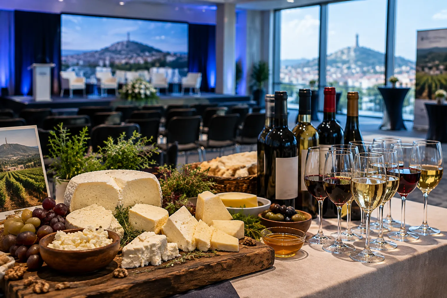 Конгресът CEFood 2026 в Пловдив показа българско сирене и вино