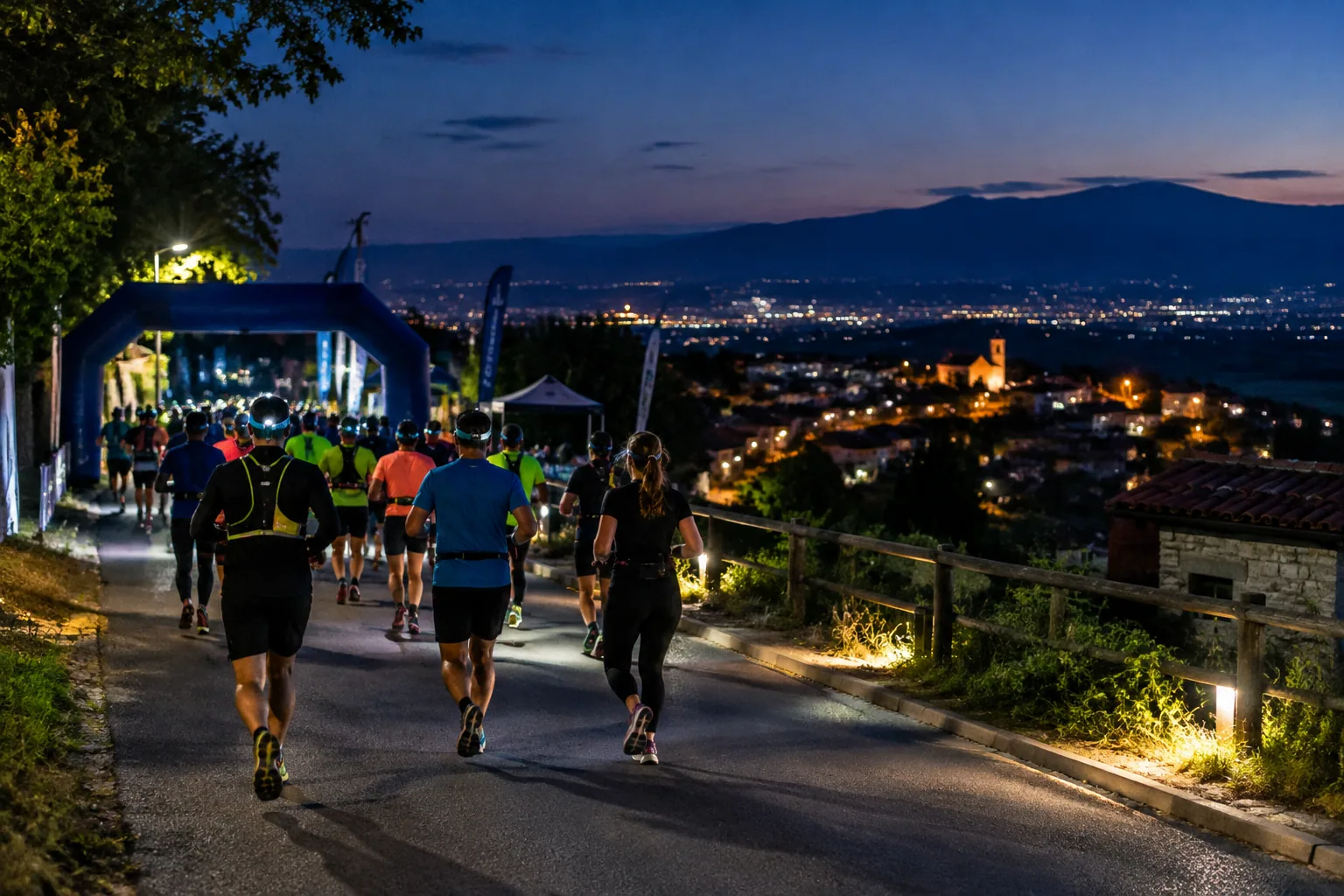 Марково събра 230 участници в нощното бягане Plovdiv HILLS