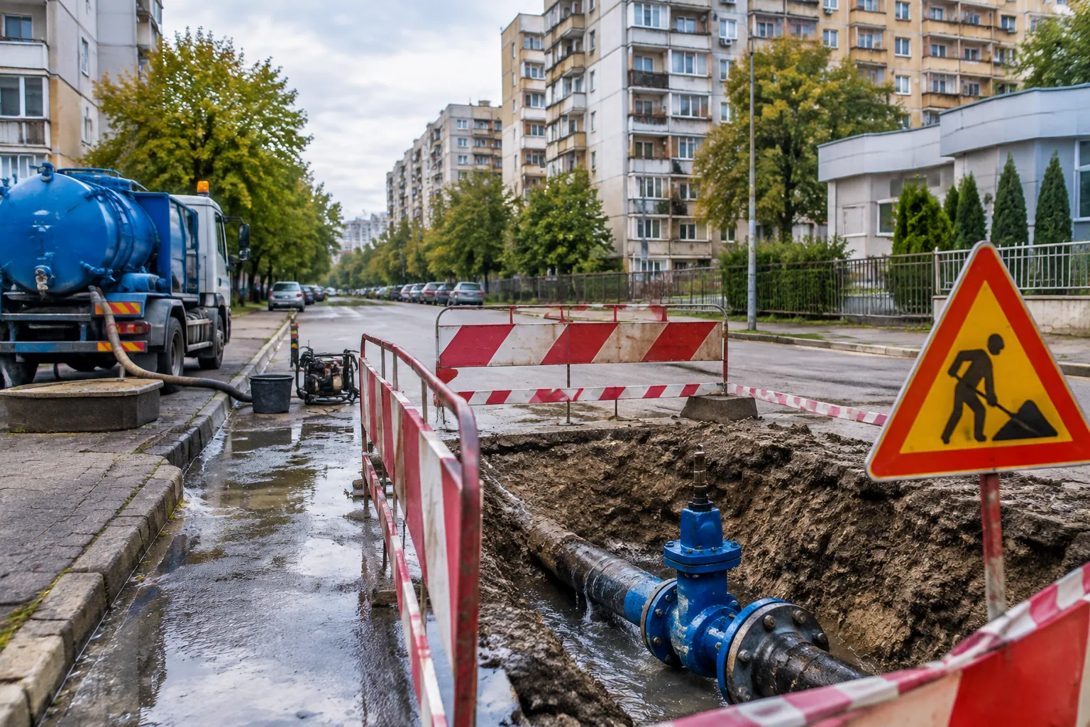 ВиК Пловдив спира вода в „Тракия“ и още три точки