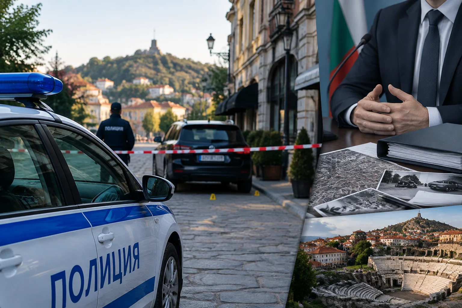 Димитър Балев: Задържаният за убийството в Пловдив е хванат за 24 часа