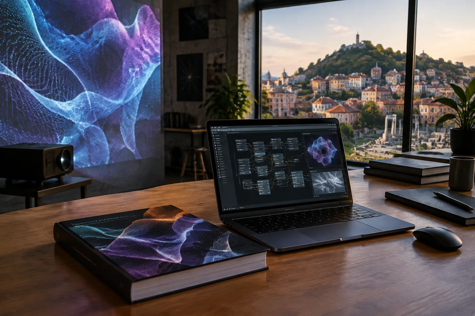 Петко Танчев издава първия български наръчник за TouchDesigner