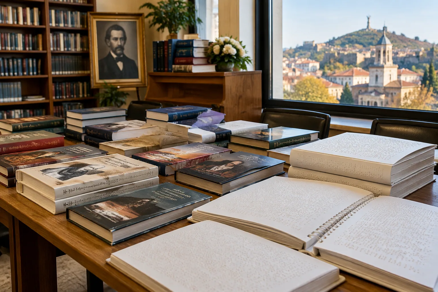 Фондация „Димитър П. Кудоглу“ дари над 130 книги на библиотеката в Пловдив