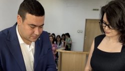Ново попълнение в съда в Пловдив: Ина Лазарова встъпи като съдия в Районния съд