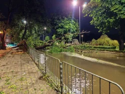 &bdquo;Тропическа буря&ldquo; потопи Пловдив: Булеварди под вода, затварят ключови улици