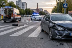 Автомобил блъсна 77-годишен на пешеходна пътека в Пловдив