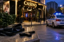 Мъж извади пистолет пред казино в Пловдив и отнесе 100 евро глоба