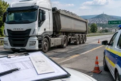 Съдът в Пловдив потвърди глоба за камион с 49,46 тона