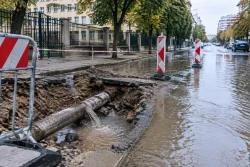 ВиК авария на ул. „Богомил“ в Пловдив остави района без вода